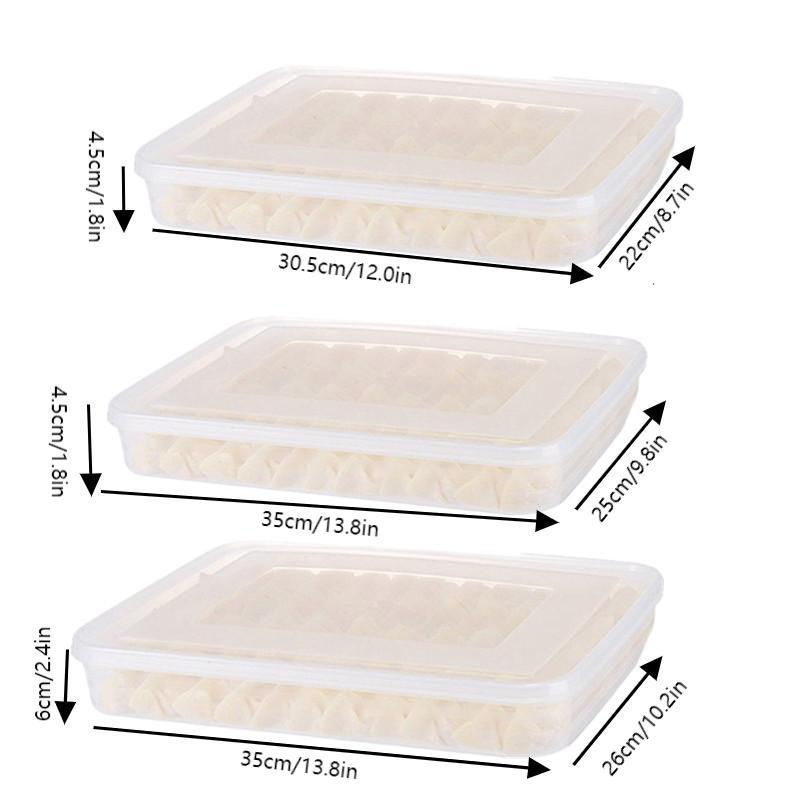 Food Storage With Dividers - Mantı, Meyve, Sebze, Et, Kek, Mutfak