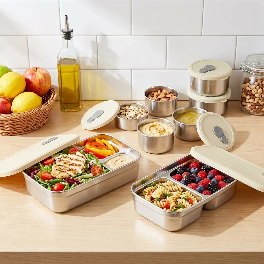 304 Paslanmaz Çelik Yemek Kutu - Food Storage Oven Safe incelemesi ve fiyatı