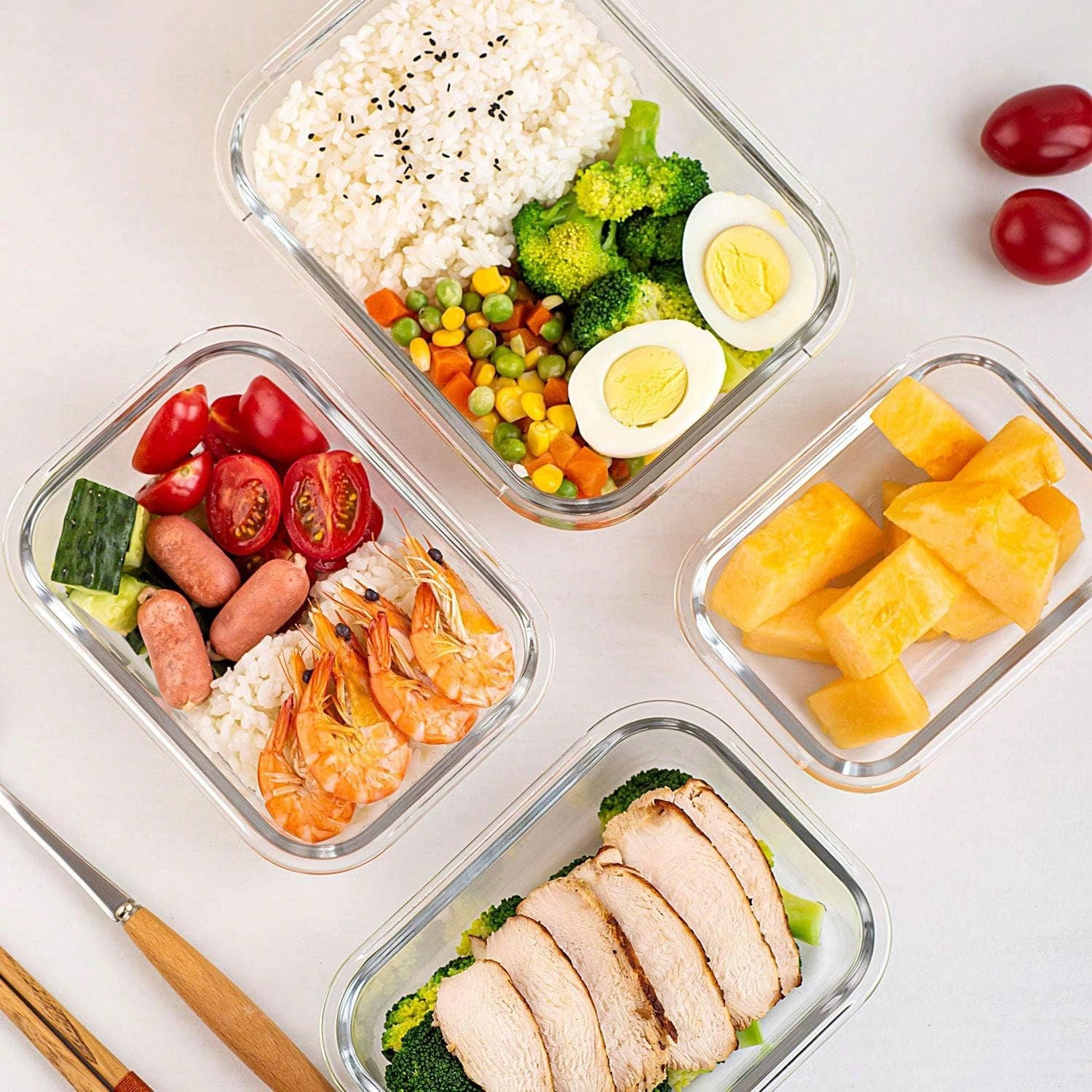 10'lu Paket Cam Yemek Hazırlık - Food Storage Meals incelemesi ve fiyatı