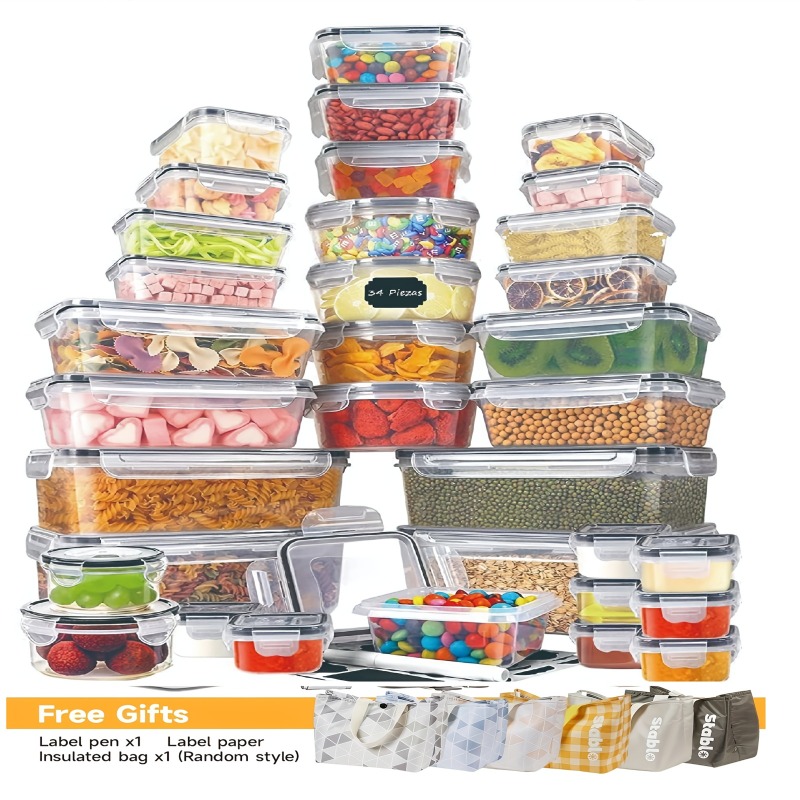 48 Parça BPA İçermeyen Gıda Sa - Food Storage Labels incelemesi ve fiyatı